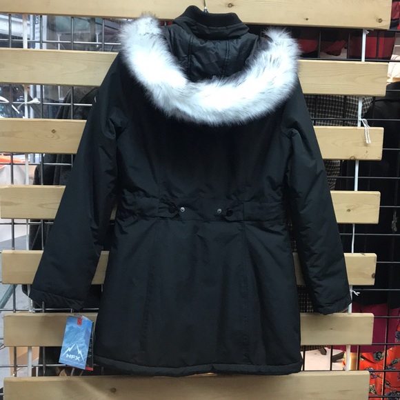 NWT,HFX women’s Hooded Parka Jacket,grey XS - Picture 5 of 16